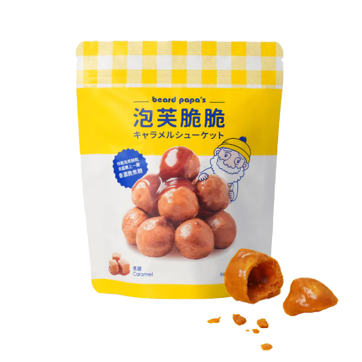 喀ㄘ入口  讓你一顆接一顆！ beard papa's 泡芙脆脆